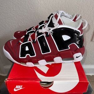 Nike Air Red and Black Sneakers